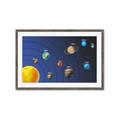 Picture of Solar System I _GroupedProduct_Rectangle_Landscape_Framed_Matted_