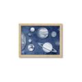 Picture of Solar System II _GroupedProduct_Rectangle_Landscape_Framed_Matted_