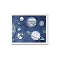 Picture of Solar System II _GroupedProduct_Rectangle_Landscape_Framed_Matted_