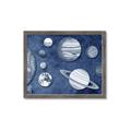 Picture of Solar System II _GroupedProduct_Rectangle_Landscape_Framed_Matted_