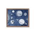 Picture of Solar System II _GroupedProduct_Rectangle_Landscape_Framed_Matted_