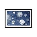 Picture of Solar System II _GroupedProduct_Rectangle_Landscape_Framed_Matted_