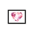 Picture of Colored Heart _GroupedProduct_Rectangle_Landscape_Mini_ _GroupedProduct_Rectangle_Landscape_Framed_Matted_