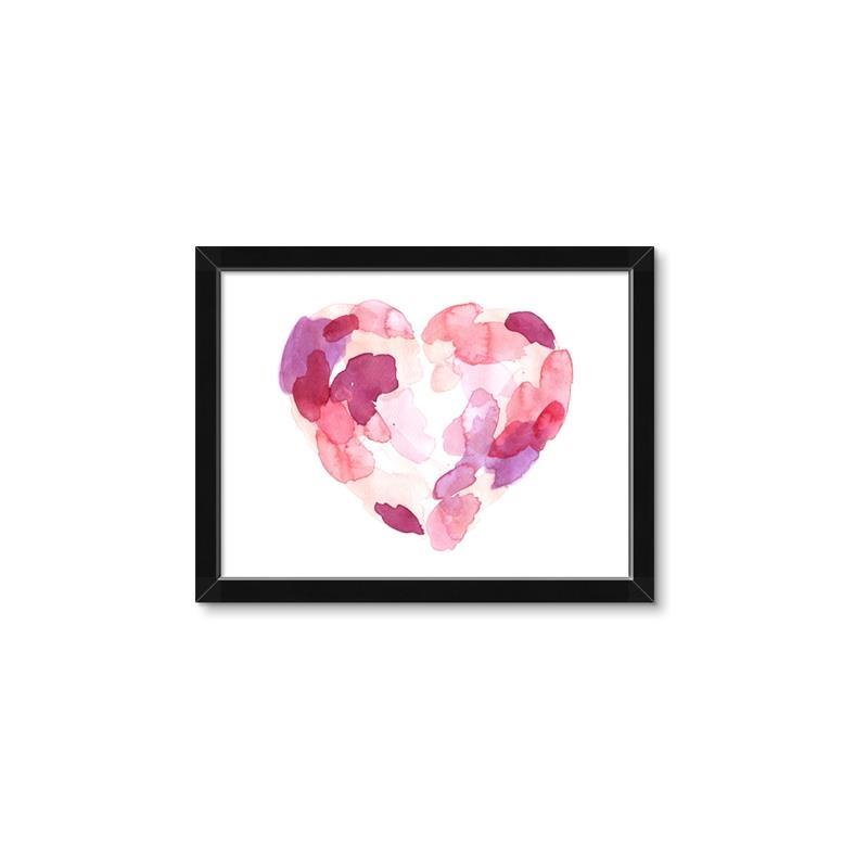 Picture of Colored Heart _GroupedProduct_Rectangle_Landscape_Mini_ _GroupedProduct_Rectangle_Landscape_Framed_Matted_