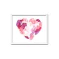 Picture of Colored Heart _GroupedProduct_Rectangle_Landscape_Mini_ _GroupedProduct_Rectangle_Landscape_Framed_Matted_
