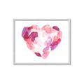 Picture of Colored Heart _GroupedProduct_Rectangle_Landscape_Mini_ _GroupedProduct_Rectangle_Landscape_Framed_Matted_