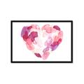 Picture of Colored Heart _GroupedProduct_Rectangle_Landscape_Mini_ _GroupedProduct_Rectangle_Landscape_Framed_Matted_