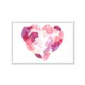 Picture of Colored Heart _GroupedProduct_Rectangle_Landscape_Mini_ _GroupedProduct_Rectangle_Landscape_Framed_Matted_