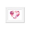 Picture of Colored Heart _GroupedProduct_Rectangle_Landscape_Mini_ _GroupedProduct_Rectangle_Landscape_Framed_Matted_