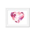 Picture of Colored Heart _GroupedProduct_Rectangle_Landscape_Mini_ _GroupedProduct_Rectangle_Landscape_Framed_Matted_