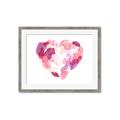 Picture of Colored Heart _GroupedProduct_Rectangle_Landscape_Mini_ _GroupedProduct_Rectangle_Landscape_Framed_Matted_