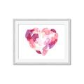 Picture of Colored Heart _GroupedProduct_Rectangle_Landscape_Mini_ _GroupedProduct_Rectangle_Landscape_Framed_Matted_
