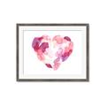 Picture of Colored Heart _GroupedProduct_Rectangle_Landscape_Mini_ _GroupedProduct_Rectangle_Landscape_Framed_Matted_