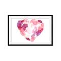 Picture of Colored Heart _GroupedProduct_Rectangle_Landscape_Mini_ _GroupedProduct_Rectangle_Landscape_Framed_Matted_