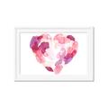 Picture of Colored Heart _GroupedProduct_Rectangle_Landscape_Mini_ _GroupedProduct_Rectangle_Landscape_Framed_Matted_