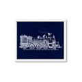 Picture of Train Collectors I _GroupedProduct_Rectangle_Landscape_Mini_ _GroupedProduct_Rectangle_Landscape_Framed_Matted_