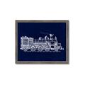 Picture of Train Collectors I _GroupedProduct_Rectangle_Landscape_Mini_ _GroupedProduct_Rectangle_Landscape_Framed_Matted_