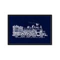 Picture of Train Collectors I _GroupedProduct_Rectangle_Landscape_Mini_ _GroupedProduct_Rectangle_Landscape_Framed_Matted_