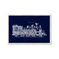 Picture of Train Collectors I _GroupedProduct_Rectangle_Landscape_Mini_ _GroupedProduct_Rectangle_Landscape_Framed_Matted_