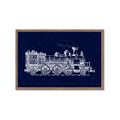 Picture of Train Collectors I _GroupedProduct_Rectangle_Landscape_Mini_ _GroupedProduct_Rectangle_Landscape_Framed_Matted_