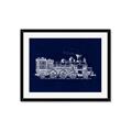 Picture of Train Collectors I _GroupedProduct_Rectangle_Landscape_Mini_ _GroupedProduct_Rectangle_Landscape_Framed_Matted_