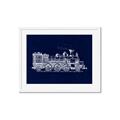 Picture of Train Collectors I _GroupedProduct_Rectangle_Landscape_Mini_ _GroupedProduct_Rectangle_Landscape_Framed_Matted_