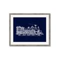 Picture of Train Collectors I _GroupedProduct_Rectangle_Landscape_Mini_ _GroupedProduct_Rectangle_Landscape_Framed_Matted_