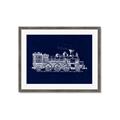 Picture of Train Collectors I _GroupedProduct_Rectangle_Landscape_Mini_ _GroupedProduct_Rectangle_Landscape_Framed_Matted_