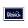 Picture of Train Collectors I _GroupedProduct_Rectangle_Landscape_Mini_ _GroupedProduct_Rectangle_Landscape_Framed_Matted_