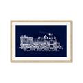 Picture of Train Collectors I _GroupedProduct_Rectangle_Landscape_Mini_ _GroupedProduct_Rectangle_Landscape_Framed_Matted_