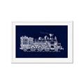 Picture of Train Collectors I _GroupedProduct_Rectangle_Landscape_Mini_ _GroupedProduct_Rectangle_Landscape_Framed_Matted_