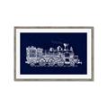 Picture of Train Collectors I _GroupedProduct_Rectangle_Landscape_Mini_ _GroupedProduct_Rectangle_Landscape_Framed_Matted_