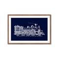 Picture of Train Collectors I _GroupedProduct_Rectangle_Landscape_Mini_ _GroupedProduct_Rectangle_Landscape_Framed_Matted_