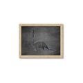 Picture of Geo Dino II Black  _GroupedProduct_Rectangle_Landscape_Mini_ _GroupedProduct_Rectangle_Landscape_Framed_Matted_