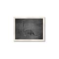 Picture of Geo Dino II Black  _GroupedProduct_Rectangle_Landscape_Mini_ _GroupedProduct_Rectangle_Landscape_Framed_Matted_