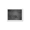 Picture of Geo Dino II Black  _GroupedProduct_Rectangle_Landscape_Mini_ _GroupedProduct_Rectangle_Landscape_Framed_Matted_