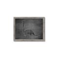 Picture of Geo Dino II Black  _GroupedProduct_Rectangle_Landscape_Mini_ _GroupedProduct_Rectangle_Landscape_Framed_Matted_