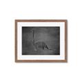 Picture of Geo Dino II Black  _GroupedProduct_Rectangle_Landscape_Mini_ _GroupedProduct_Rectangle_Landscape_Framed_Matted_