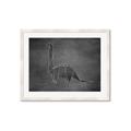 Picture of Geo Dino II Black  _GroupedProduct_Rectangle_Landscape_Mini_ _GroupedProduct_Rectangle_Landscape_Framed_Matted_
