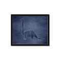 Picture of Geo Dino II    _GroupedProduct_Rectangle_Landscape_Mini_ _GroupedProduct_Rectangle_Landscape_Framed_Matted_