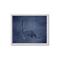 Picture of Geo Dino II    _GroupedProduct_Rectangle_Landscape_Mini_ _GroupedProduct_Rectangle_Landscape_Framed_Matted_