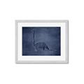 Picture of Geo Dino II    _GroupedProduct_Rectangle_Landscape_Mini_ _GroupedProduct_Rectangle_Landscape_Framed_Matted_