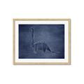 Picture of Geo Dino II    _GroupedProduct_Rectangle_Landscape_Mini_ _GroupedProduct_Rectangle_Landscape_Framed_Matted_