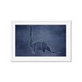 Picture of Geo Dino II    _GroupedProduct_Rectangle_Landscape_Mini_ _GroupedProduct_Rectangle_Landscape_Framed_Matted_
