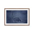 Picture of Geo Dino II    _GroupedProduct_Rectangle_Landscape_Mini_ _GroupedProduct_Rectangle_Landscape_Framed_Matted_