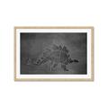 Picture of Geo Dino I Black  _GroupedProduct_Rectangle_Landscape_Mini_ _GroupedProduct_Rectangle_Landscape_Framed_Matted_
