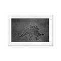 Picture of Geo Dino I Black  _GroupedProduct_Rectangle_Landscape_Mini_ _GroupedProduct_Rectangle_Landscape_Framed_Matted_