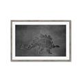 Picture of Geo Dino I Black  _GroupedProduct_Rectangle_Landscape_Mini_ _GroupedProduct_Rectangle_Landscape_Framed_Matted_