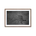 Picture of Geo Dino I Black  _GroupedProduct_Rectangle_Landscape_Mini_ _GroupedProduct_Rectangle_Landscape_Framed_Matted_