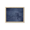Picture of Geo Dino I  _GroupedProduct_Rectangle_Landscape_Mini_ _GroupedProduct_Rectangle_Landscape_Framed_Matted_